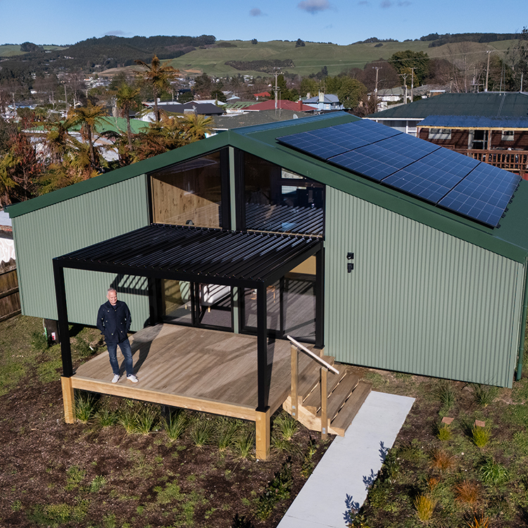 The incredibly affordable Living House in Rotorua. Photo by Alan Gibson.