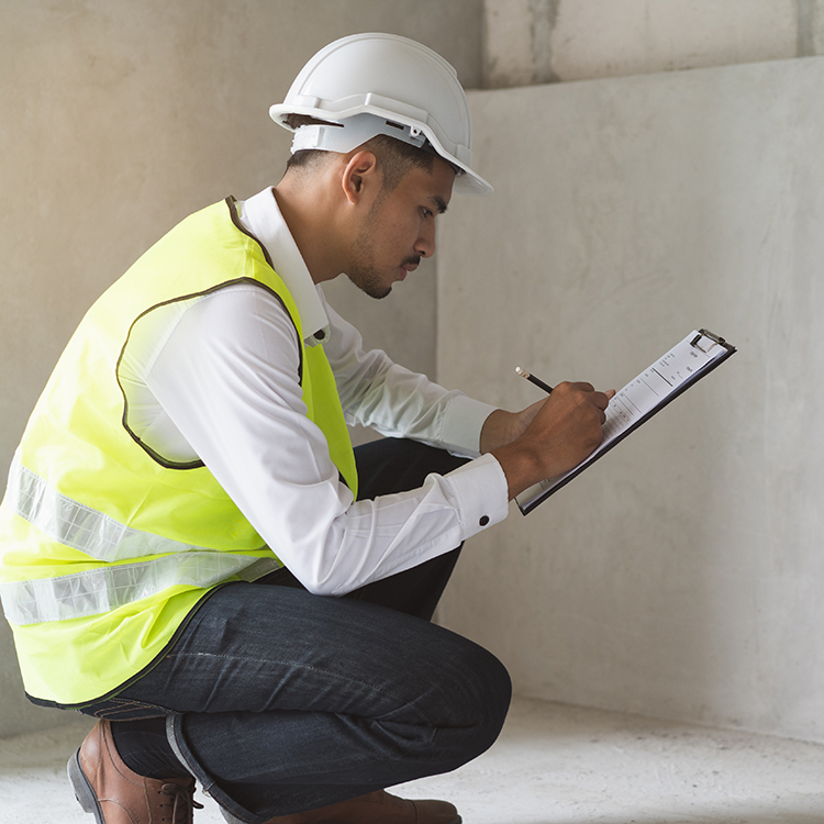 It is important to check for things like cracks, leaks and moisture ingress.