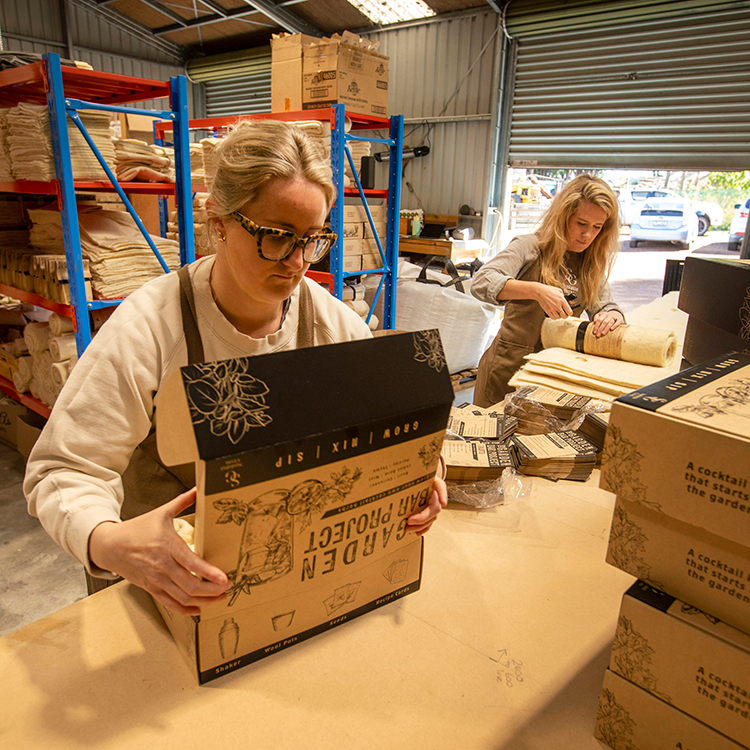 Sustaina Grow now has a team of six. Photo by Tim Cuff.