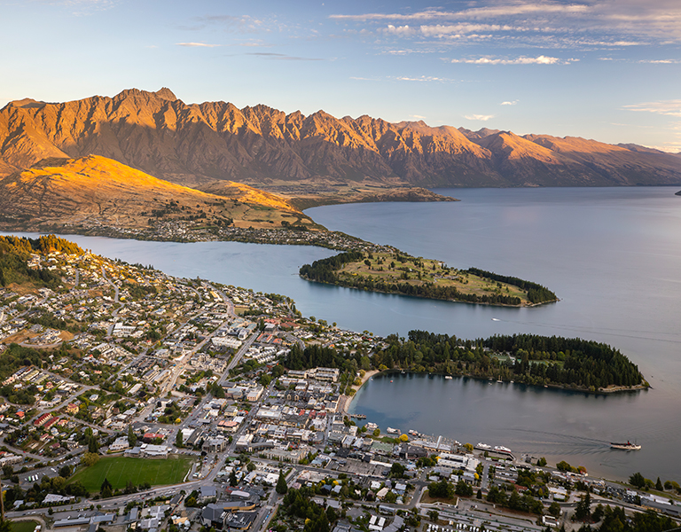 Queenstown scenery is beautiful