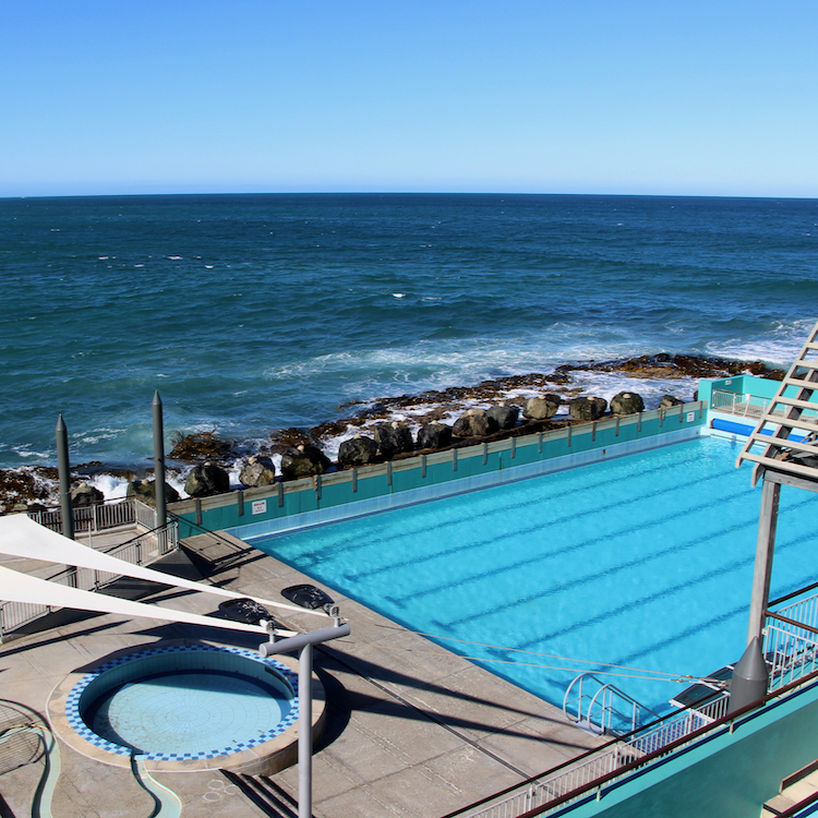 Visit St Clair Hot Salt Water Pool in Dunedin. 