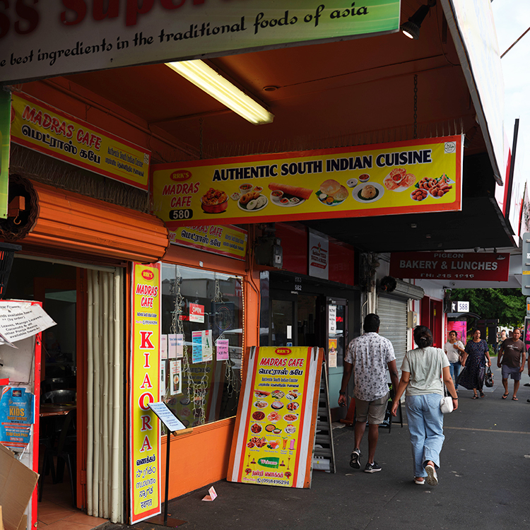 Sandringham, in Auckland, is bursting with interesting South Indian food options. Photo by Mark Smith.
