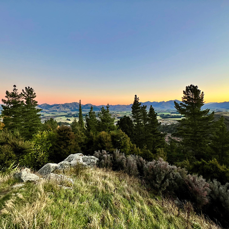 Conical Hill in Hanmer Springs provides a great outlook of the area.