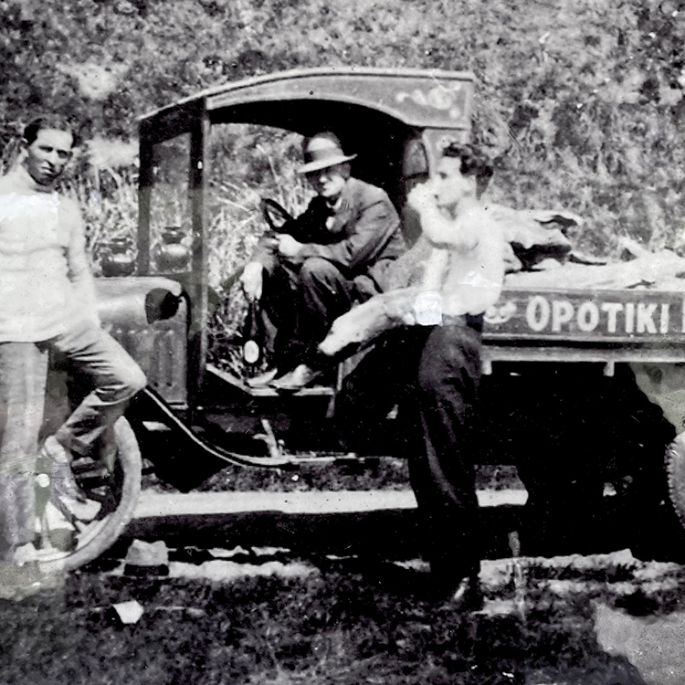 The old days on the Pakihi Track. Photo supplied.