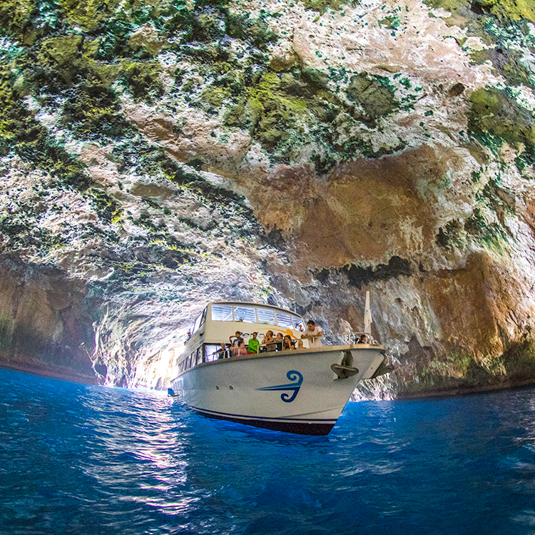 Venturing into the massive Rikoriko Cave.