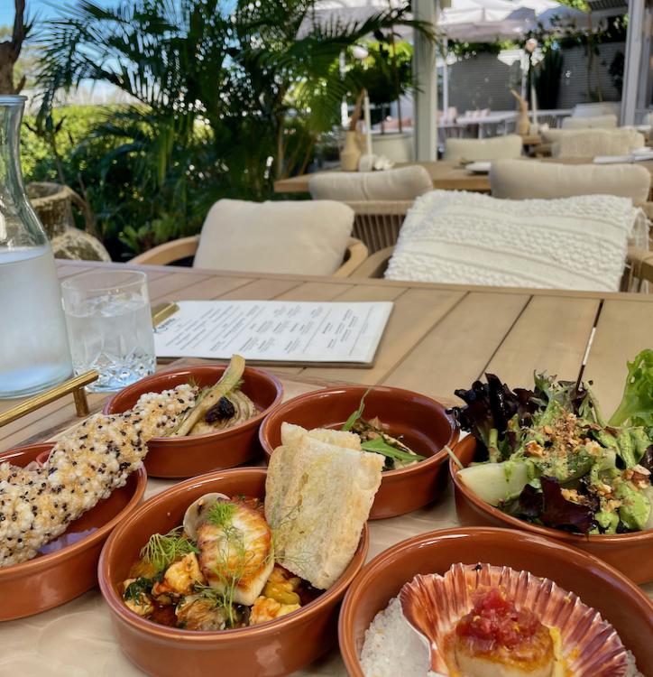 A seafood-focused lunch at Tank Riviera.