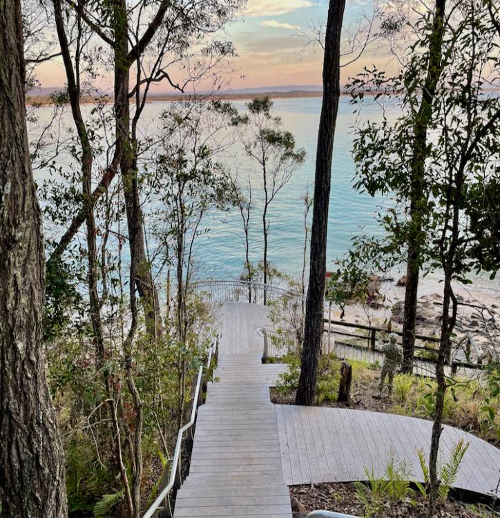 Sunrise strolls to the Boiling Pot Lookout in Noosa.
