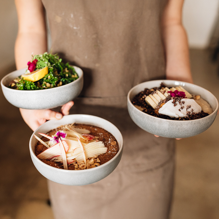Delicious bowls at The Oatery. Photo from WellingtonNZ.