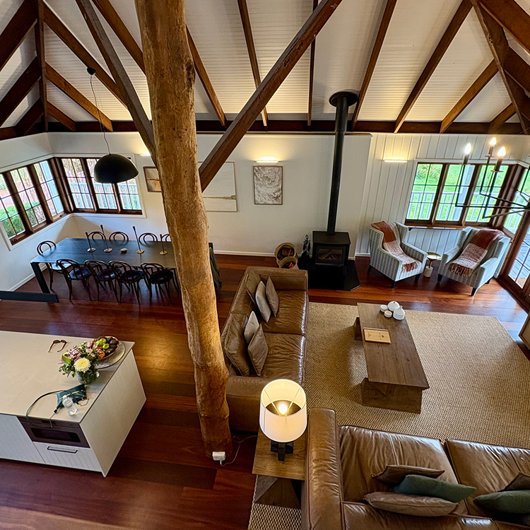 The spacious, stylish villa at Ampersand Estate. Photo by Jo Percival.