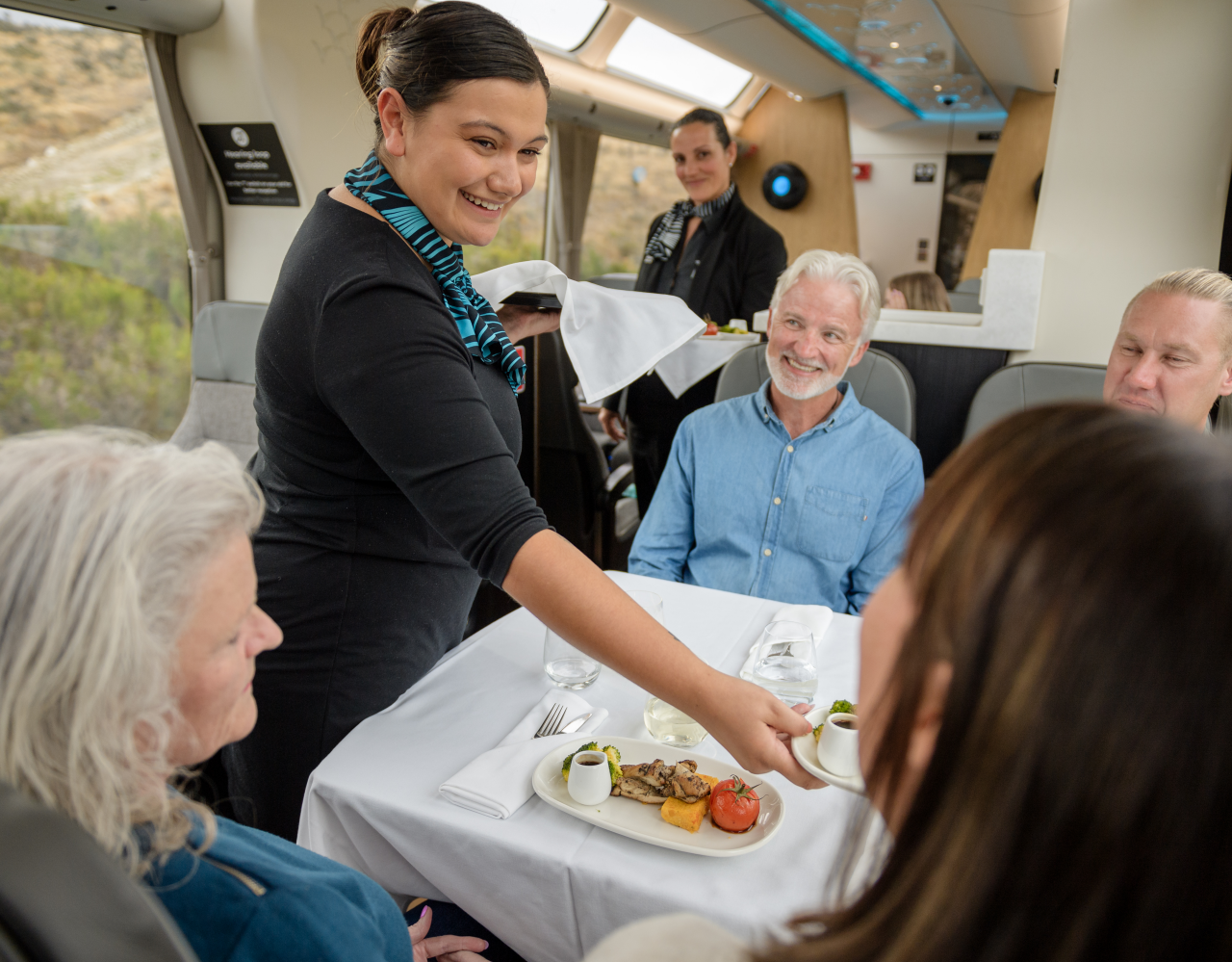 Enjoy great service in Scenic Plus.