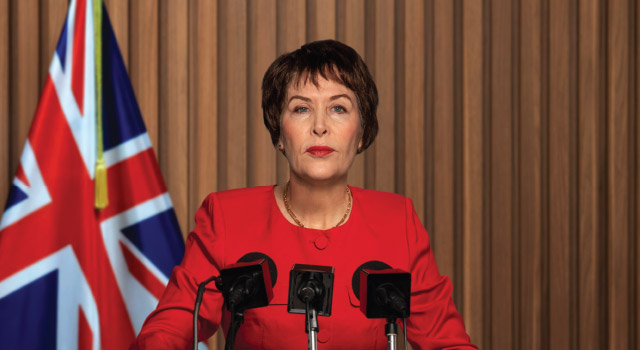 Promotional image of lead in character