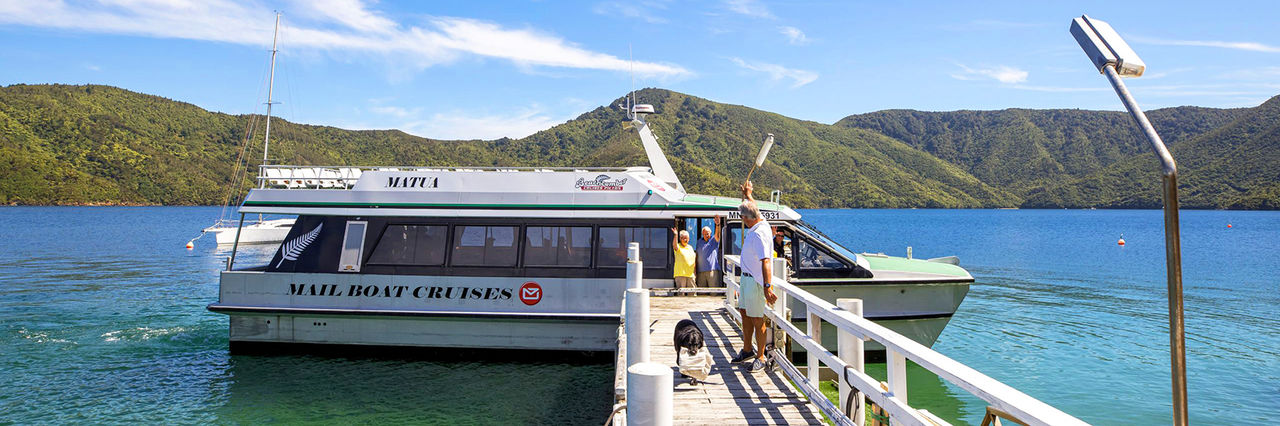 Deliver the mail in Marlborough Sounds
