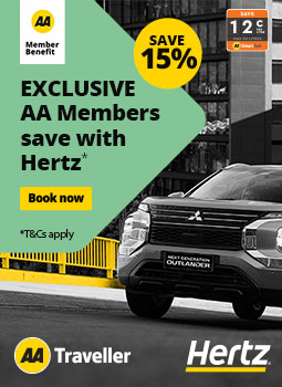Get an AA Member discount with Hertz