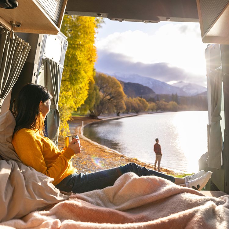 Campervans provide a great way to travel all year round.