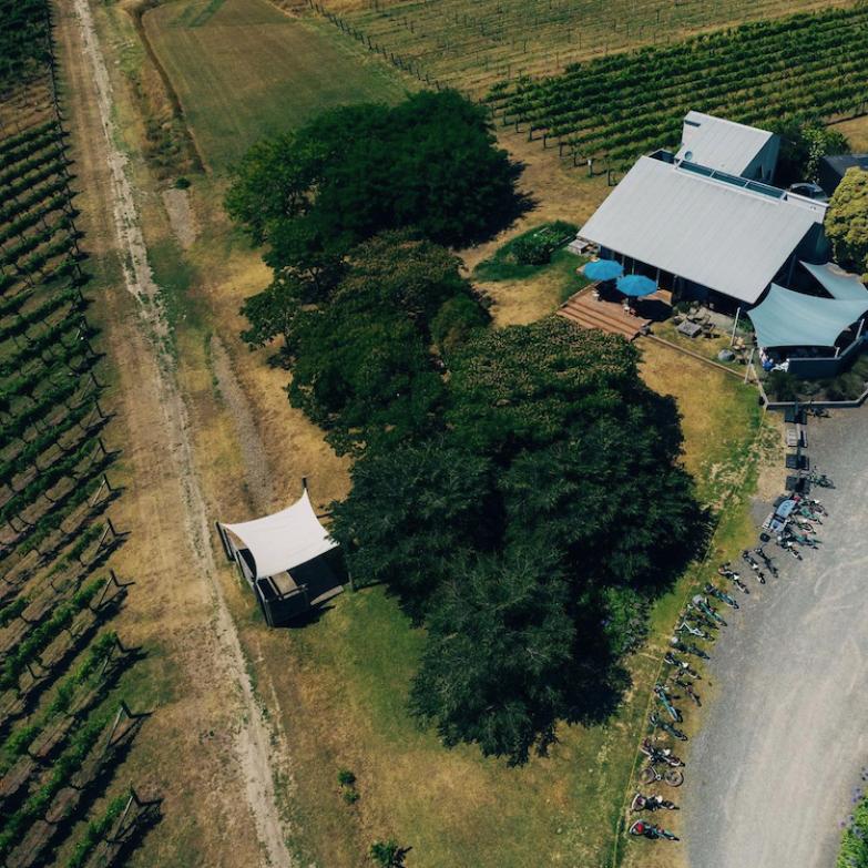 Te Awanga aerial